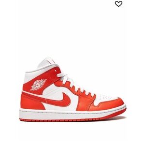 women’s Air Jordan 1 Mid "Habanero Red" sneakers